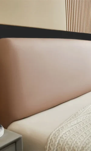 Bed Head Cover PU Leather — Single, Queen & King Size Beds