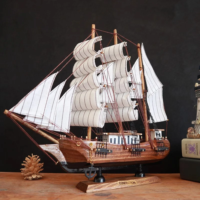 Ready To Display Wooden Ship Models – Handcrafted Nautical Décor