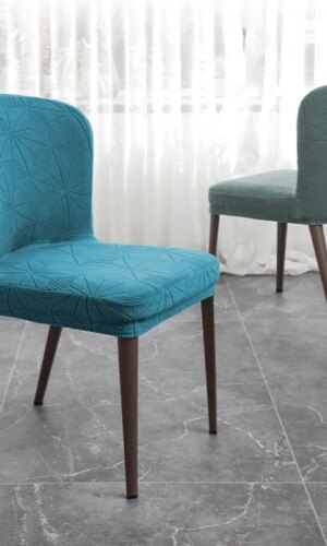 dining chair Cover Wide Back Chair Cover Jacquard stylish Colours
