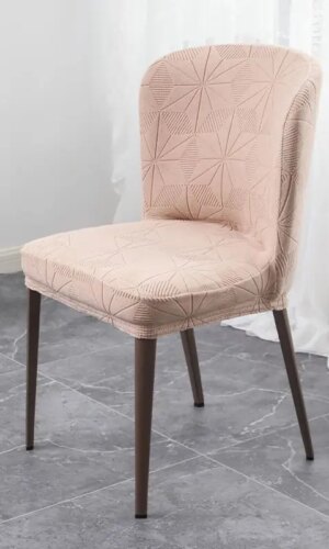 dining chair Cover Wide Back Chair Cover Jacquard stylish Colours